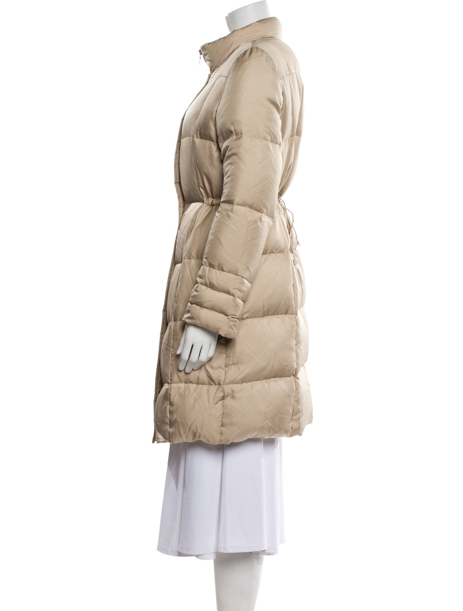 Max Mara Silk Down Coat