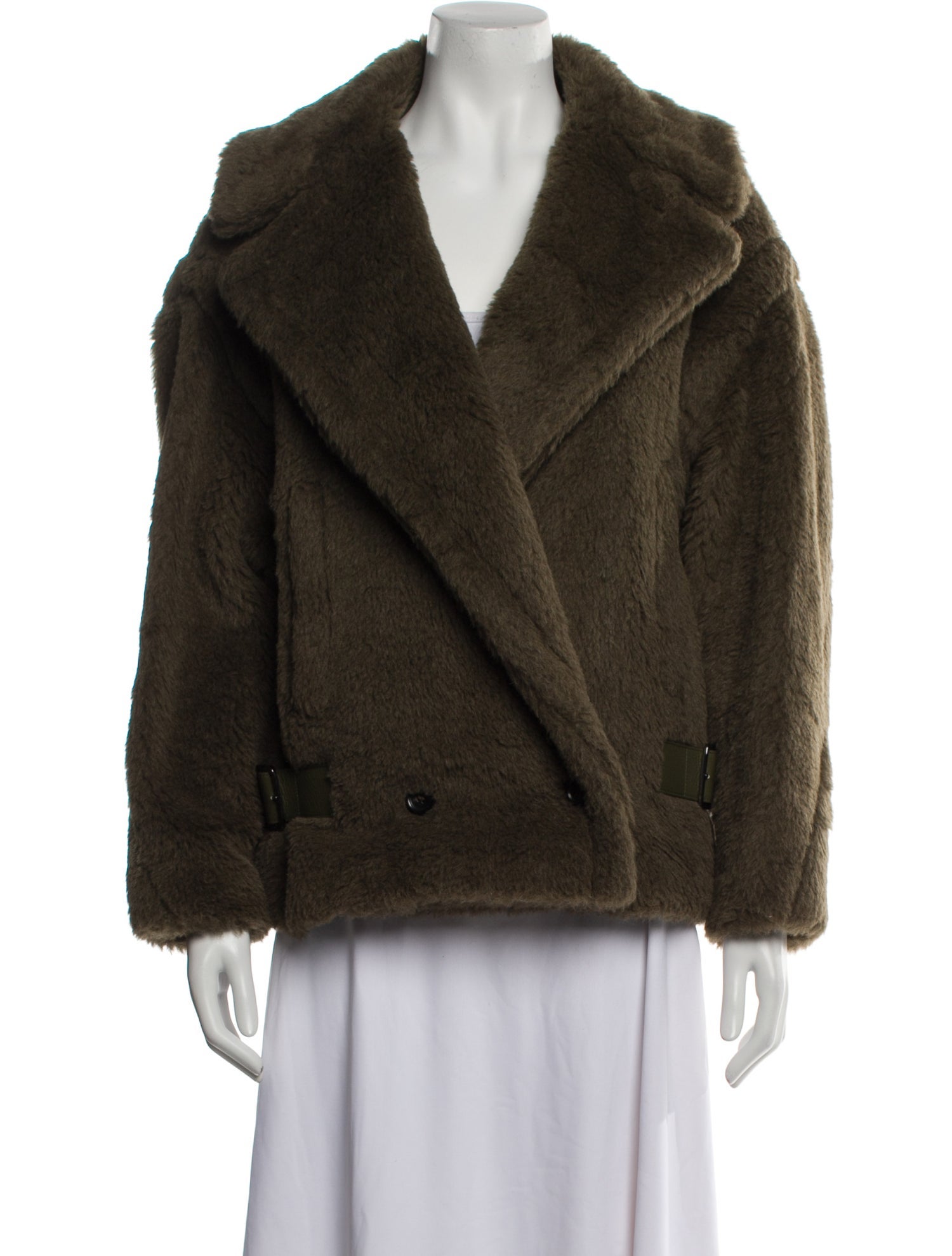 Max Mara Alpaca Fur Coat