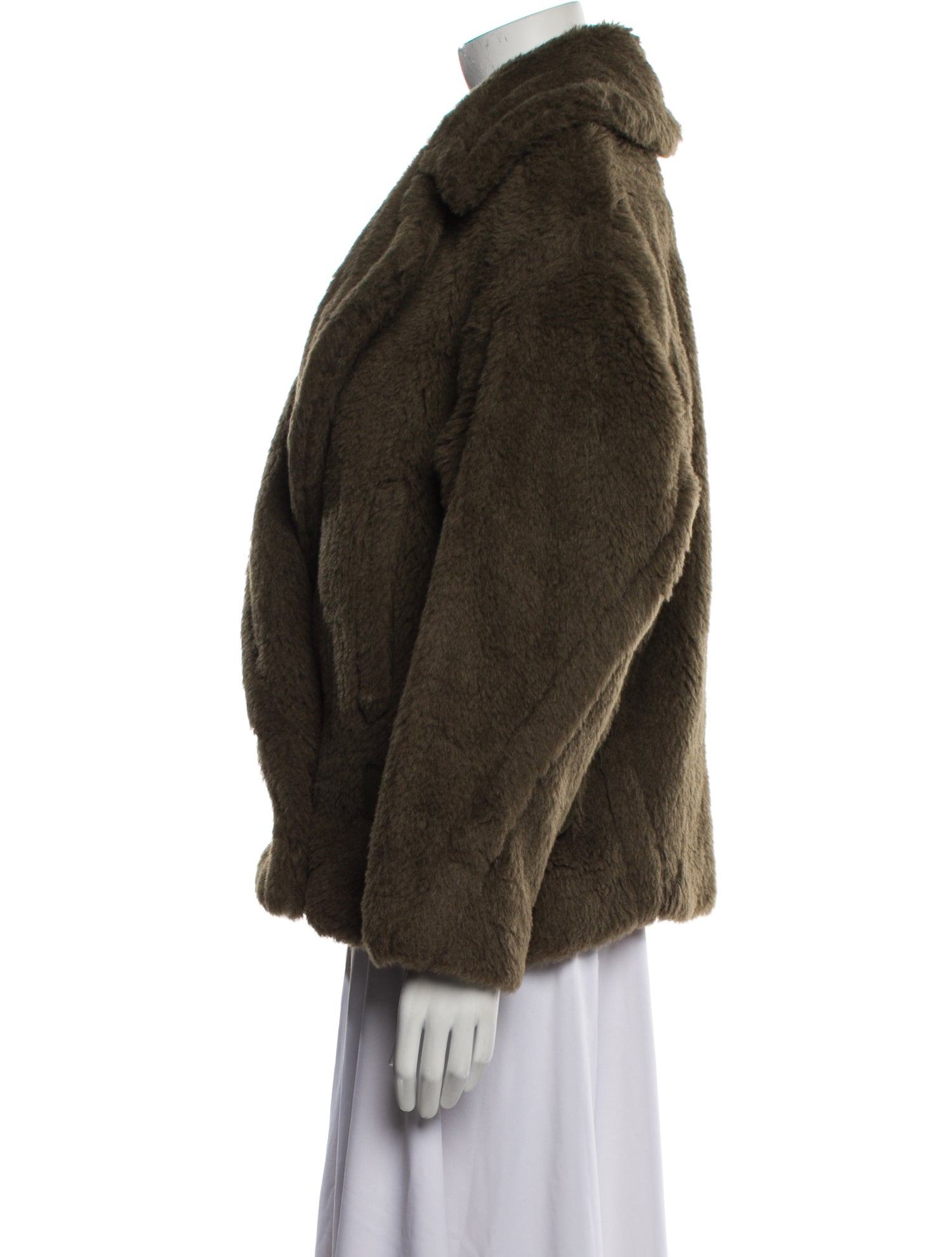 Max Mara Alpaca Fur Coat