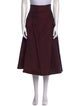 Max Mara Silk Midi Length Skirt