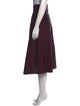 Max Mara Silk Midi Length Skirt