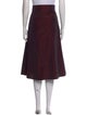 Max Mara Silk Midi Length Skirt