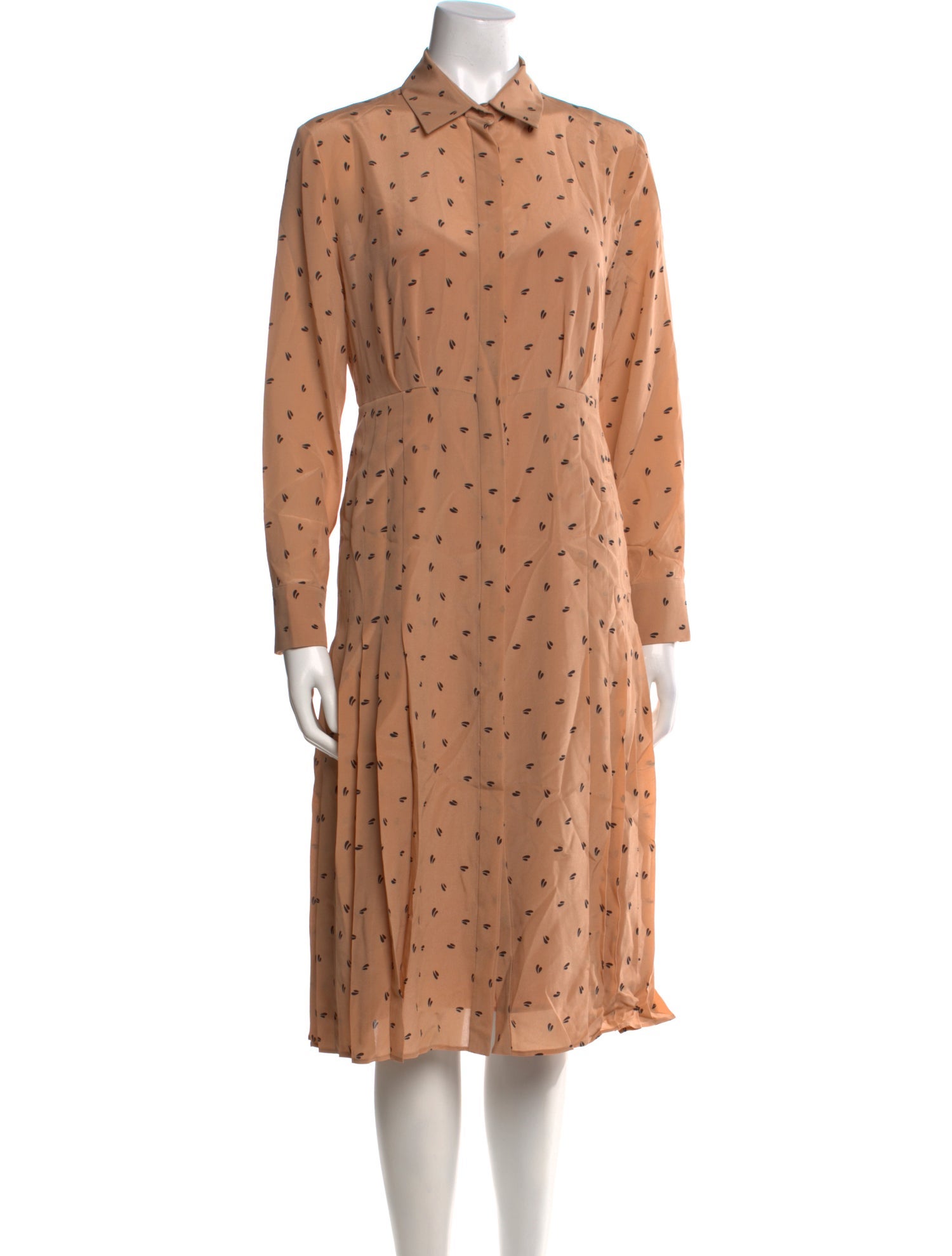 Max Mara Silk Midi Length Dress