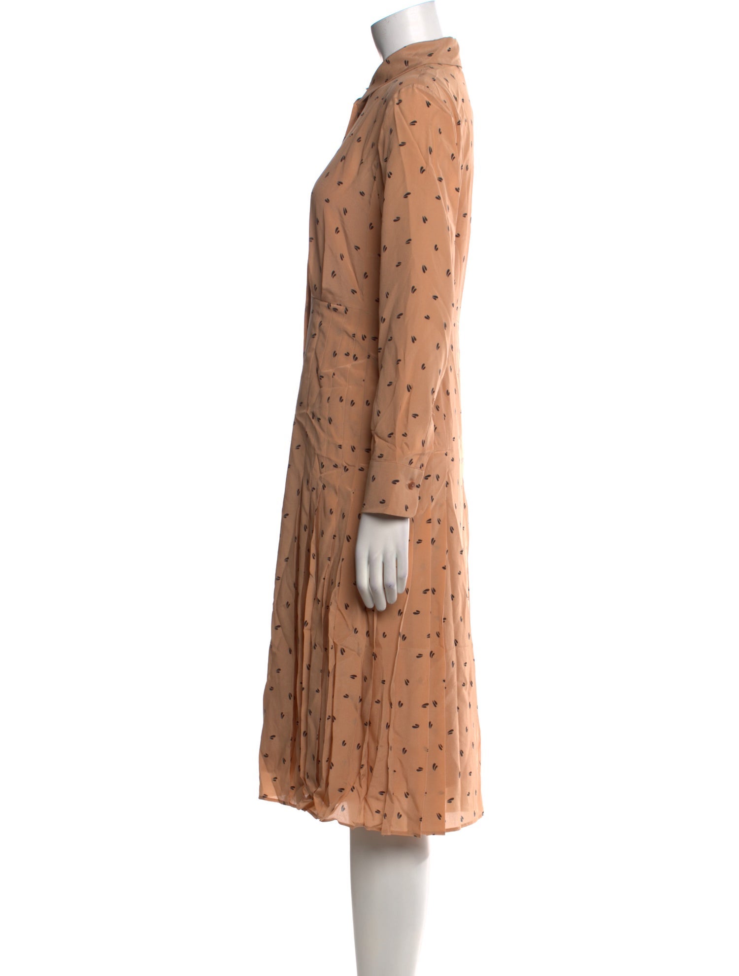 Max Mara Silk Midi Length Dress