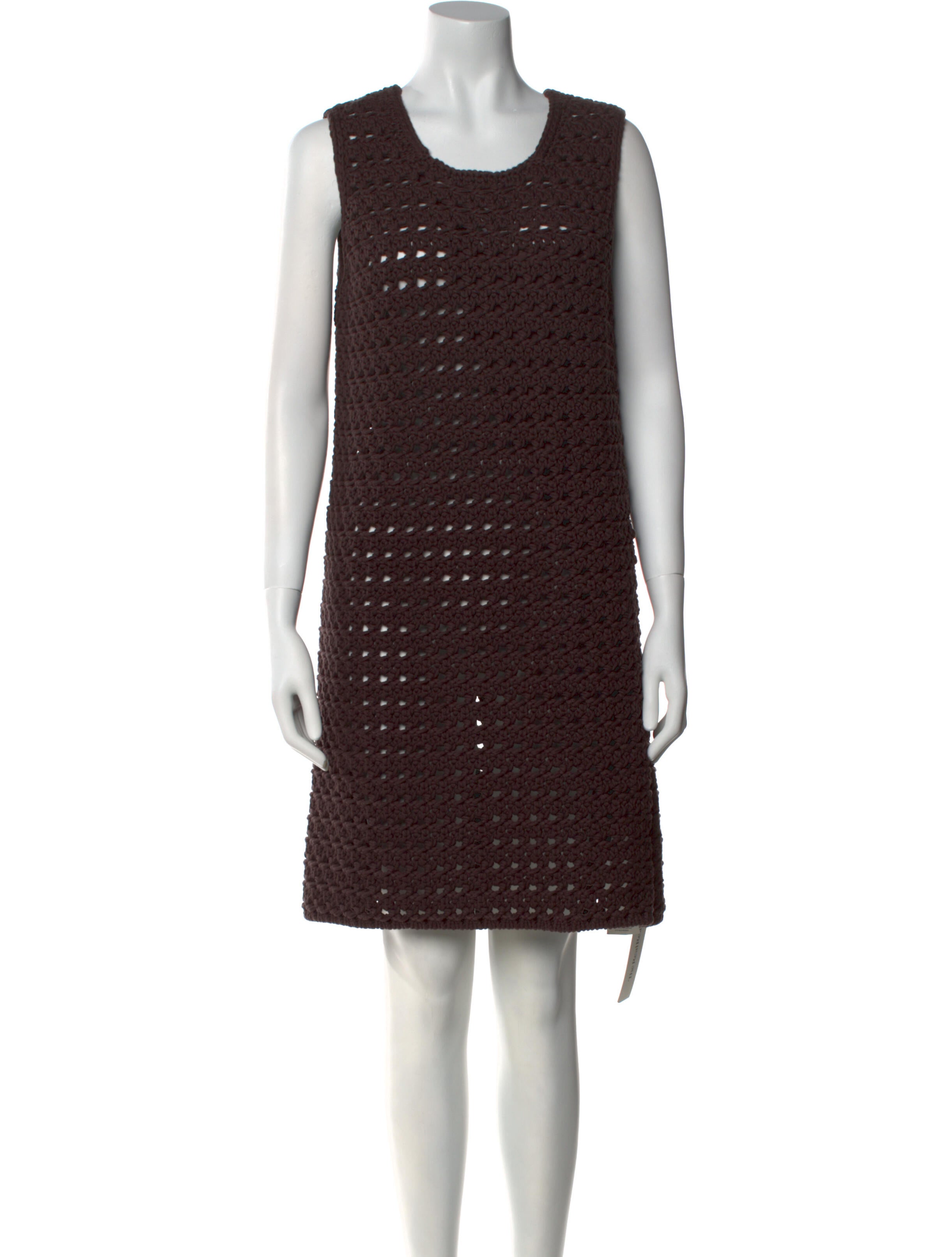 Max Mara Scoop Neck Mini Dress