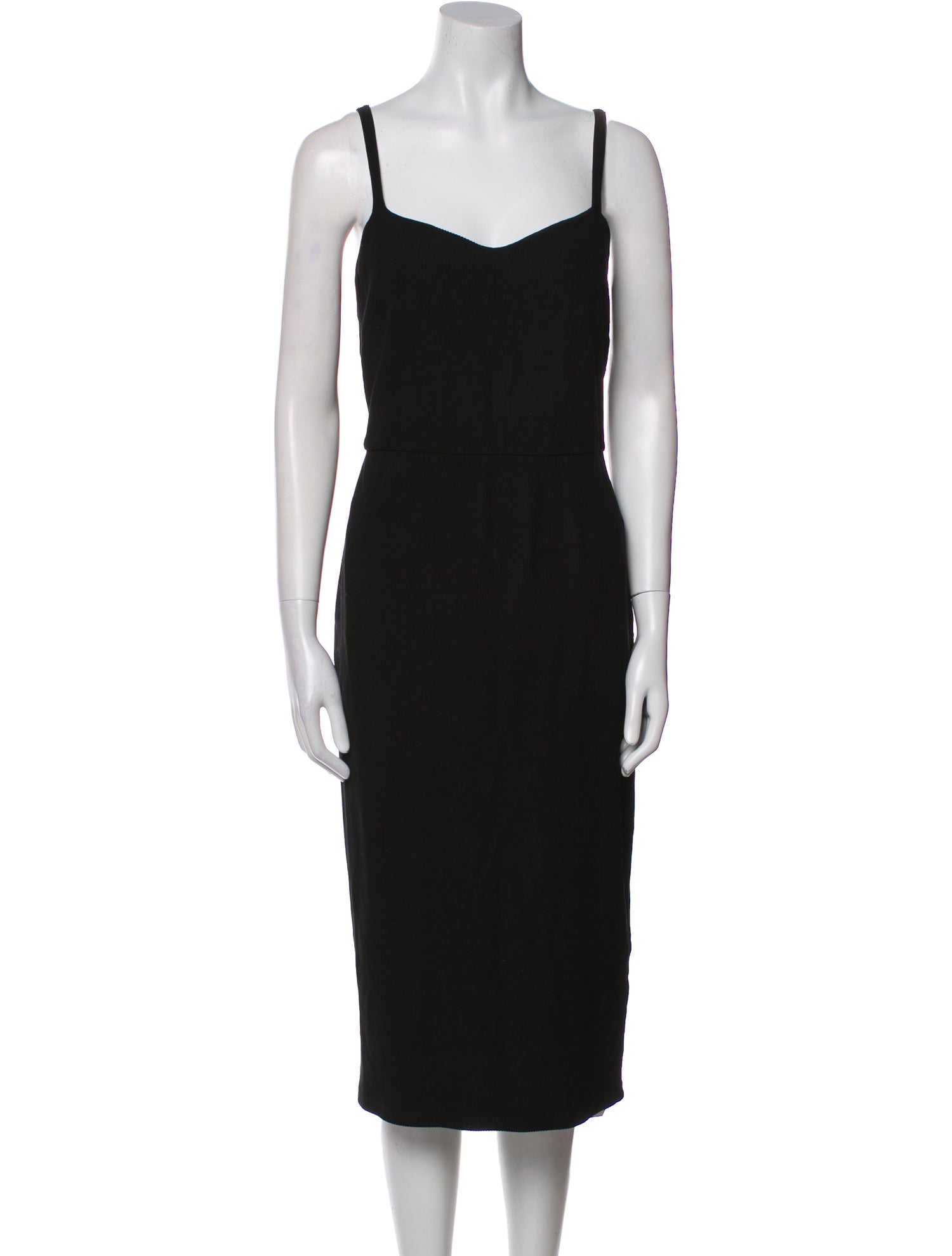 Max Mara V-Neck Midi Length Dress
