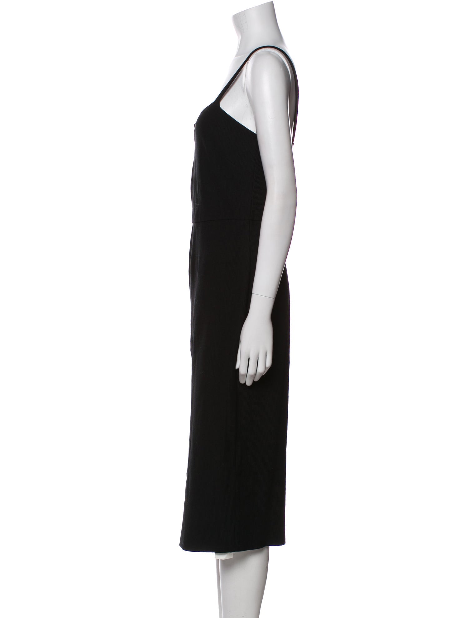 Max Mara V-Neck Midi Length Dress