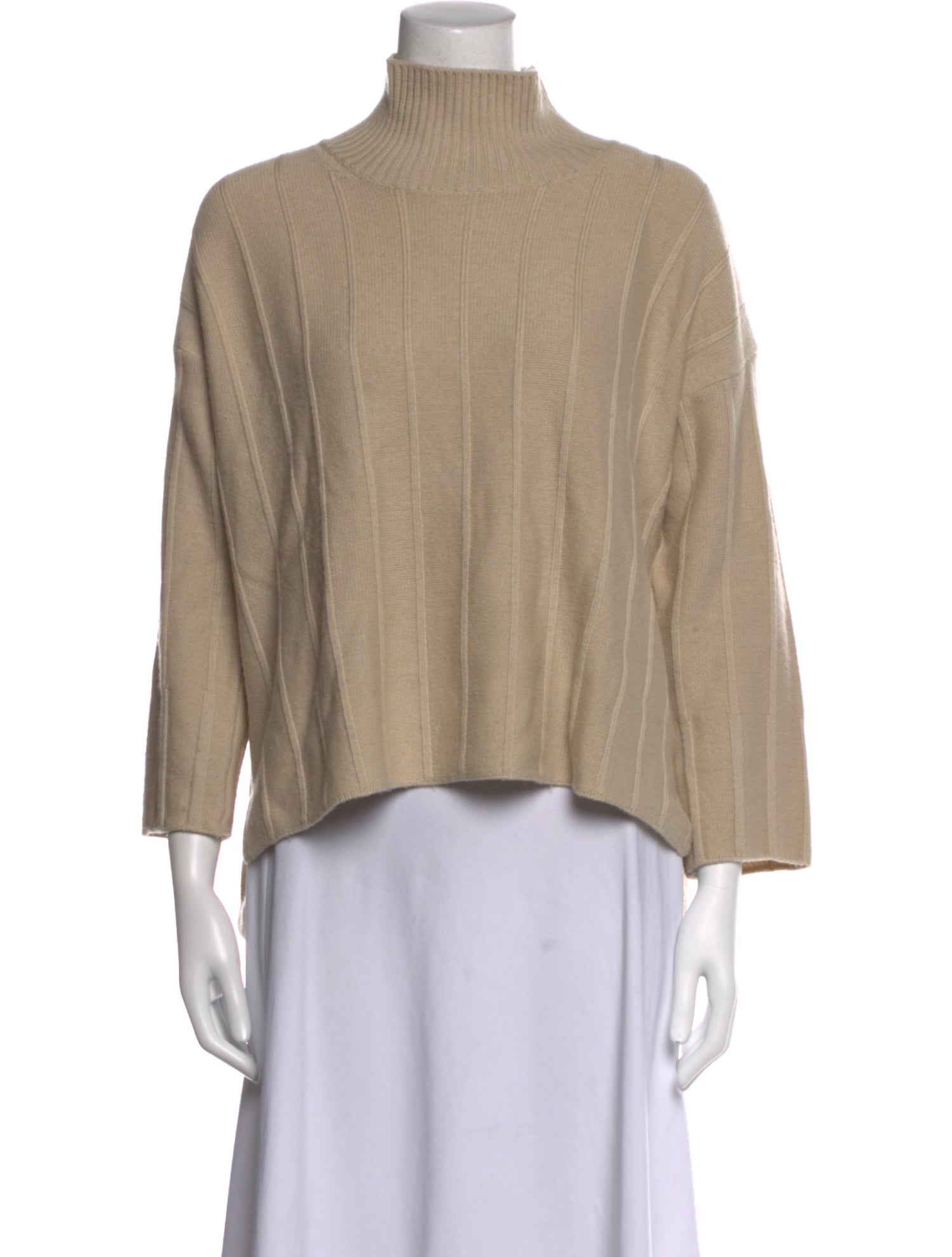 Max Mara Virgin Wool Turtleneck Sweater