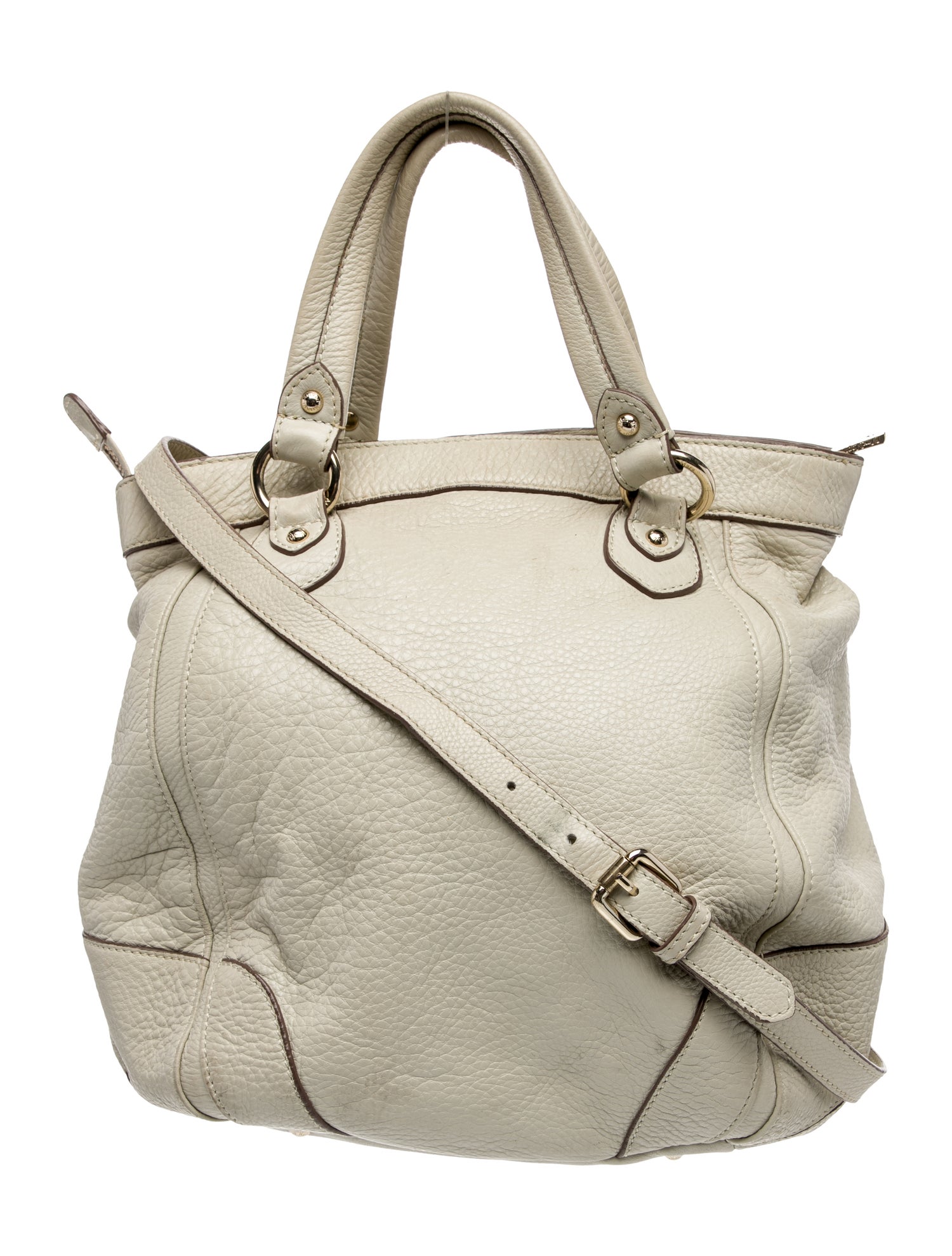Max Mara Leather Top Handle Bag