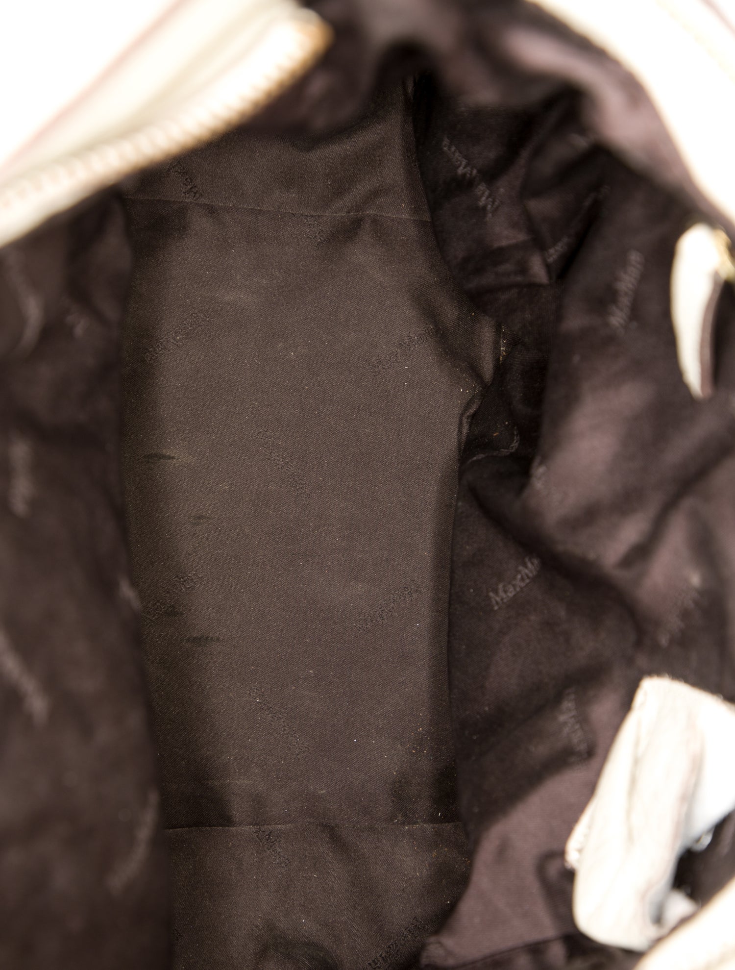 Max Mara Leather Top Handle Bag