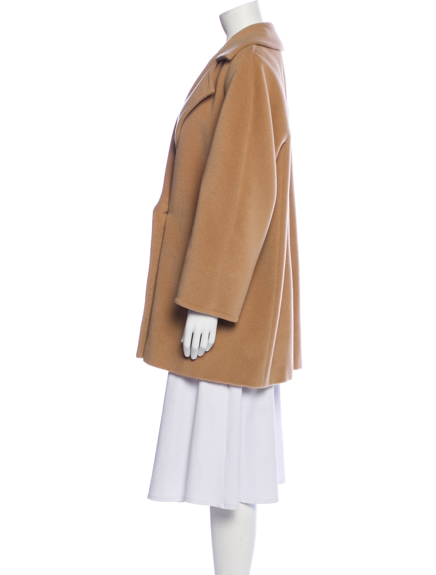 Max Mara Uscio Virgin Wool Peacoat
