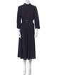 Max Mara Virgin Wool Long Dress