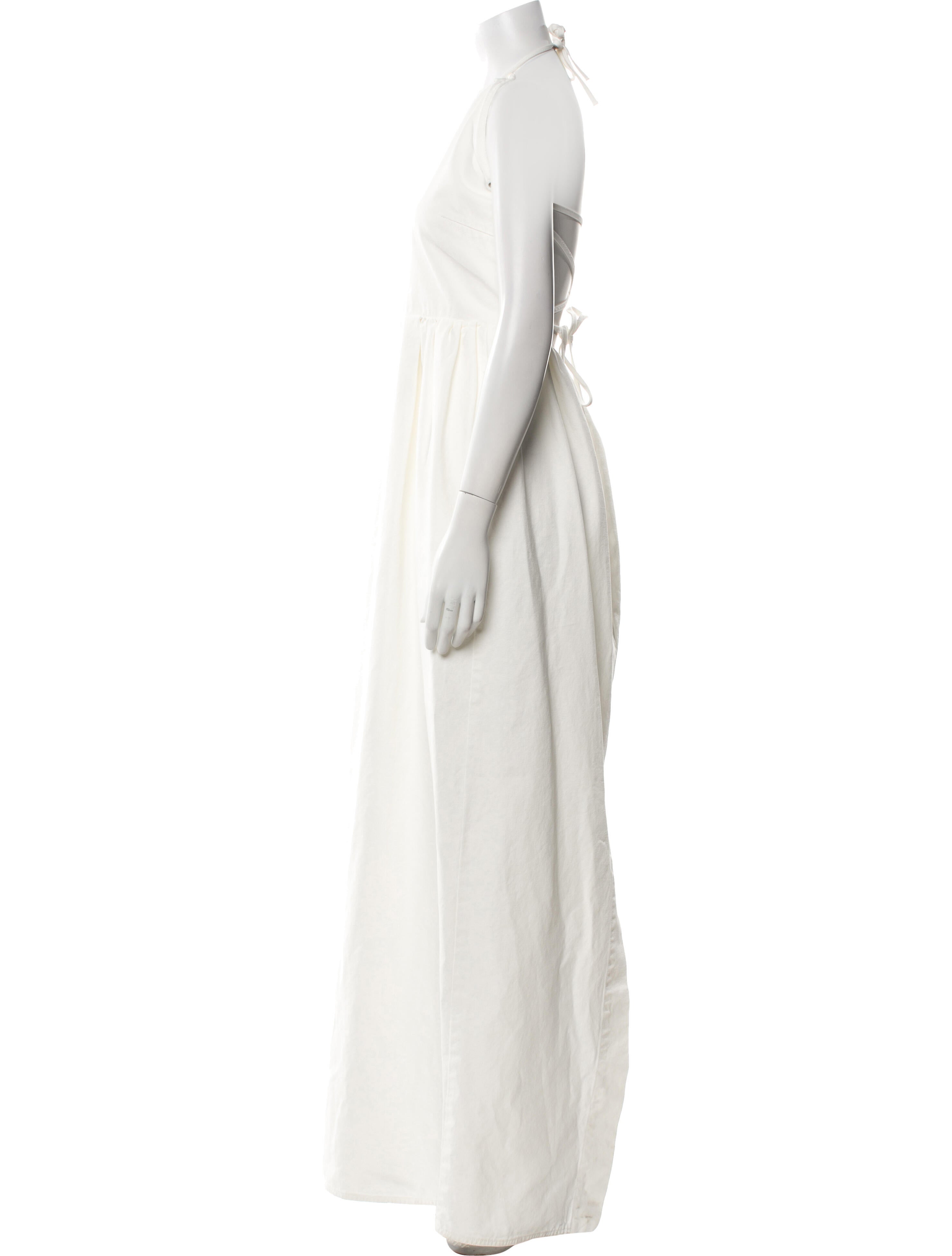 Max Mara Halterneck Long Dress