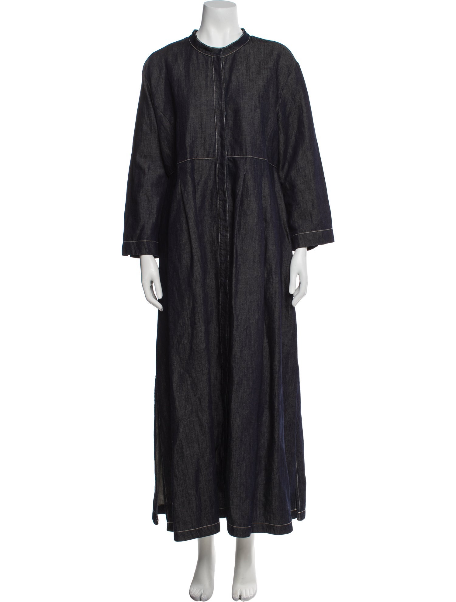 'S Max Mara Crew Neck Long Dress