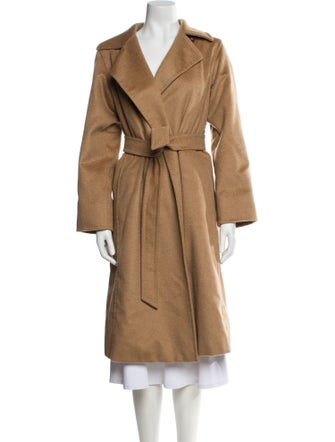 Max Mara Camel Hair Trench Coat