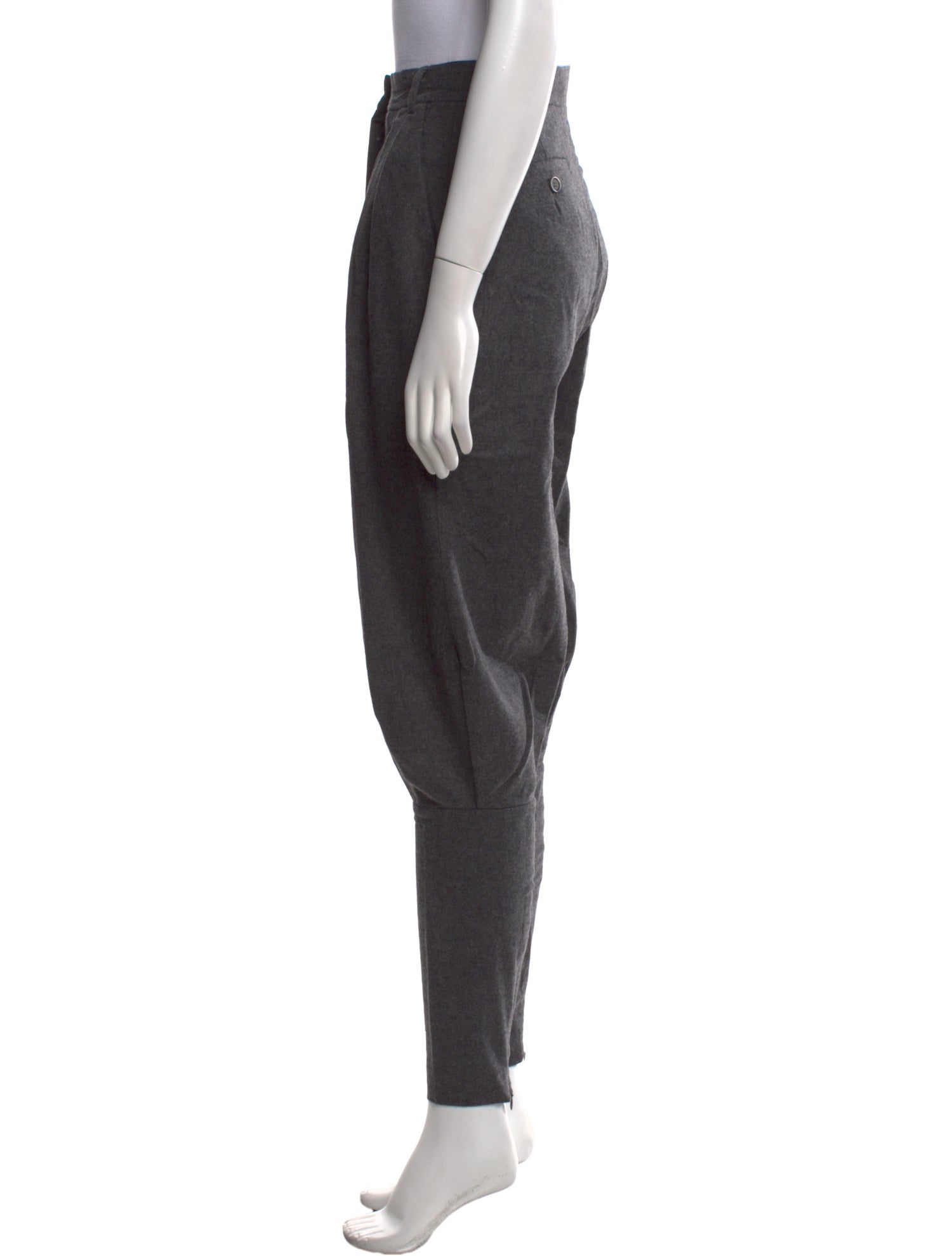 Max Mara Virgin Wool Skinny Leg Pants