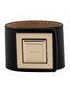 Max Mara Leather Wrap Bracelet