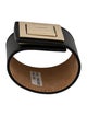 Max Mara Leather Wrap Bracelet
