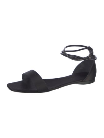 Max Mara Satin Sandals