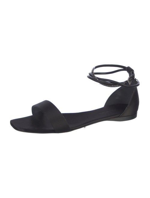 Max Mara Satin Sandals