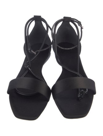 Max Mara Satin Sandals
