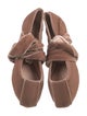 Max Mara Velvet Ballet Flats