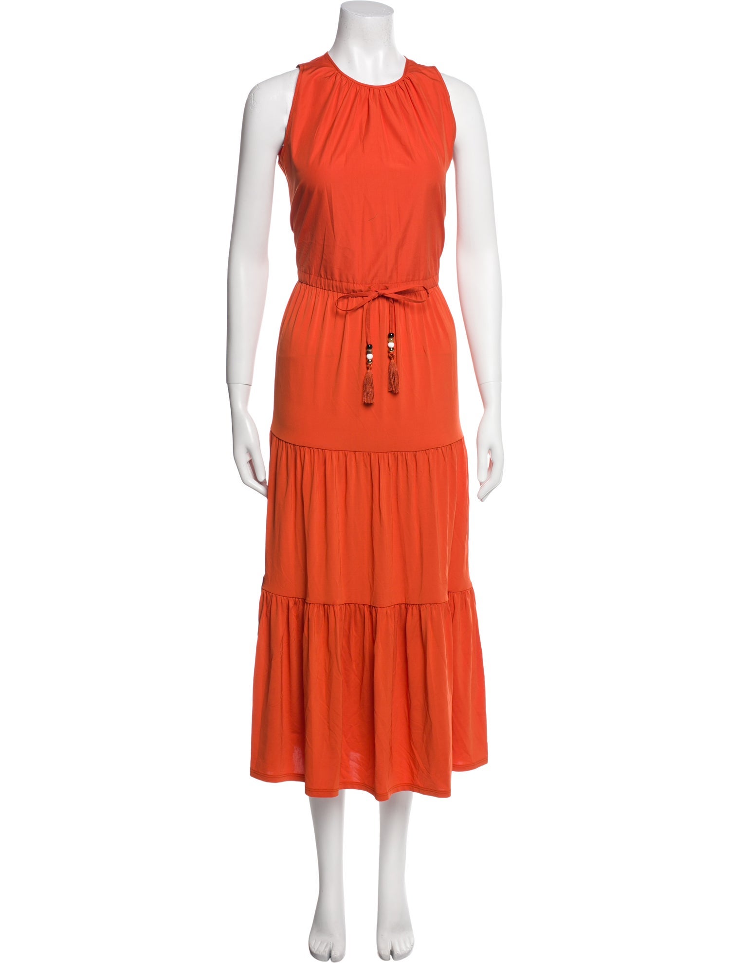 Max Mara Crew Neck Long Dress w/ Tags