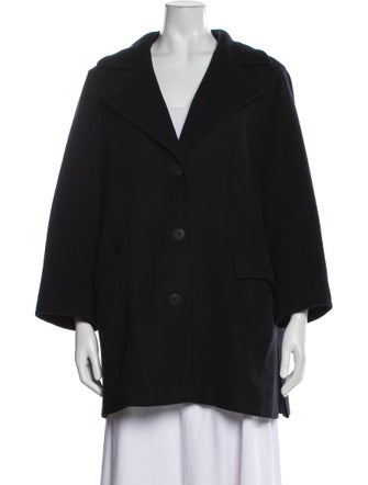Max Mara Slate Molo Virgin Wool Jacket