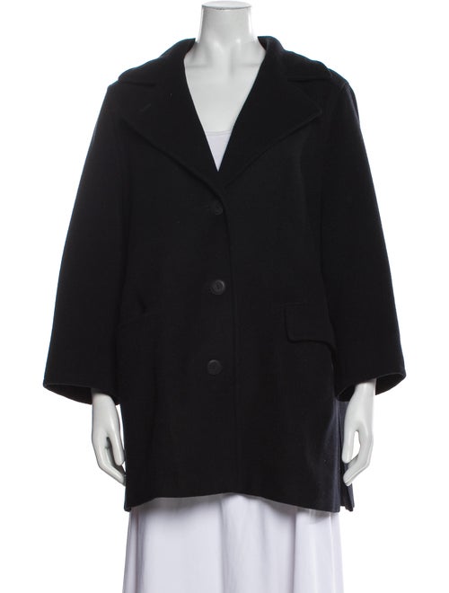 Max Mara Slate Molo Virgin Wool Jacket