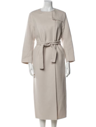 Max Mara Virgin Wool Trench Coat