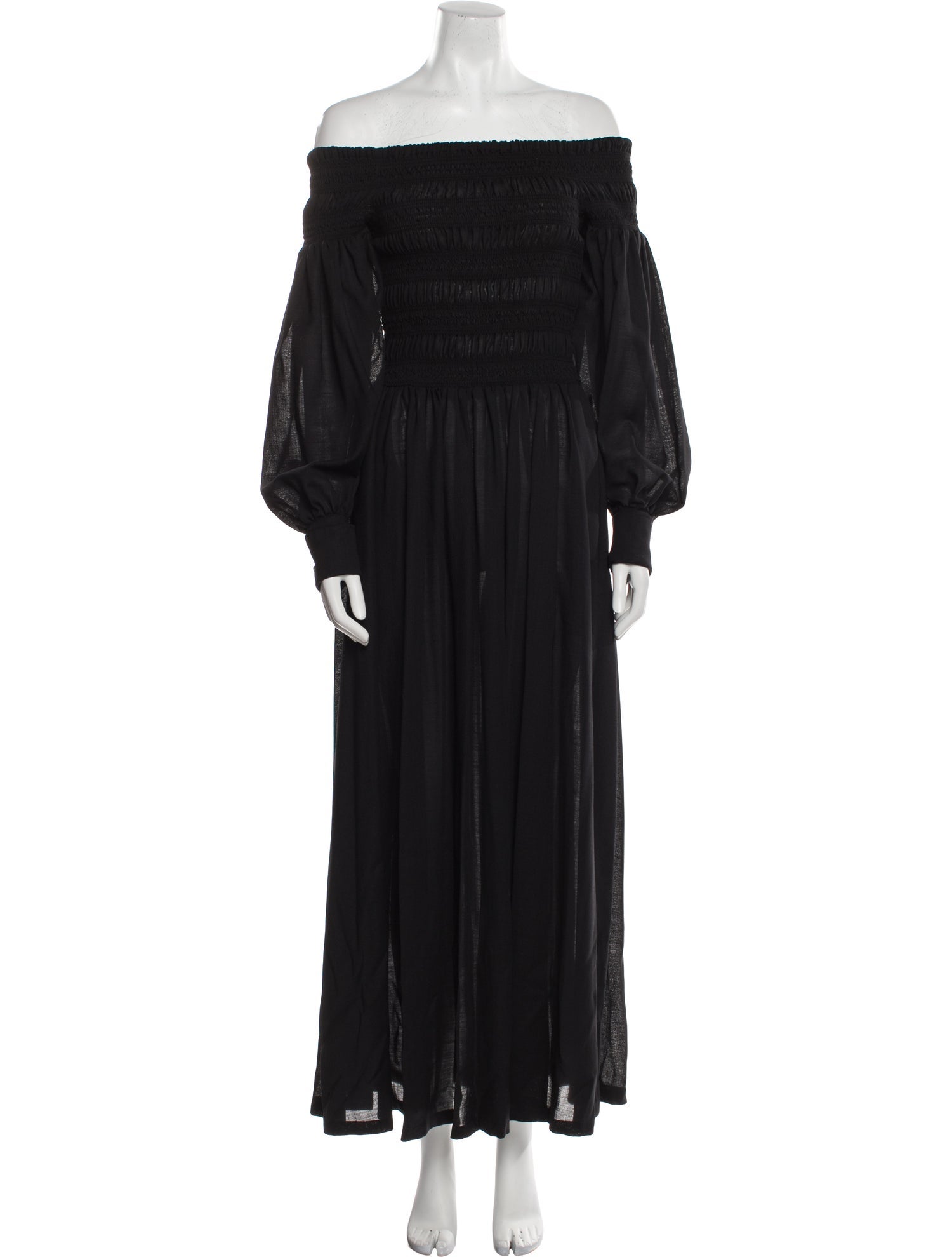 Max Mara Virgin Wool Long Dress