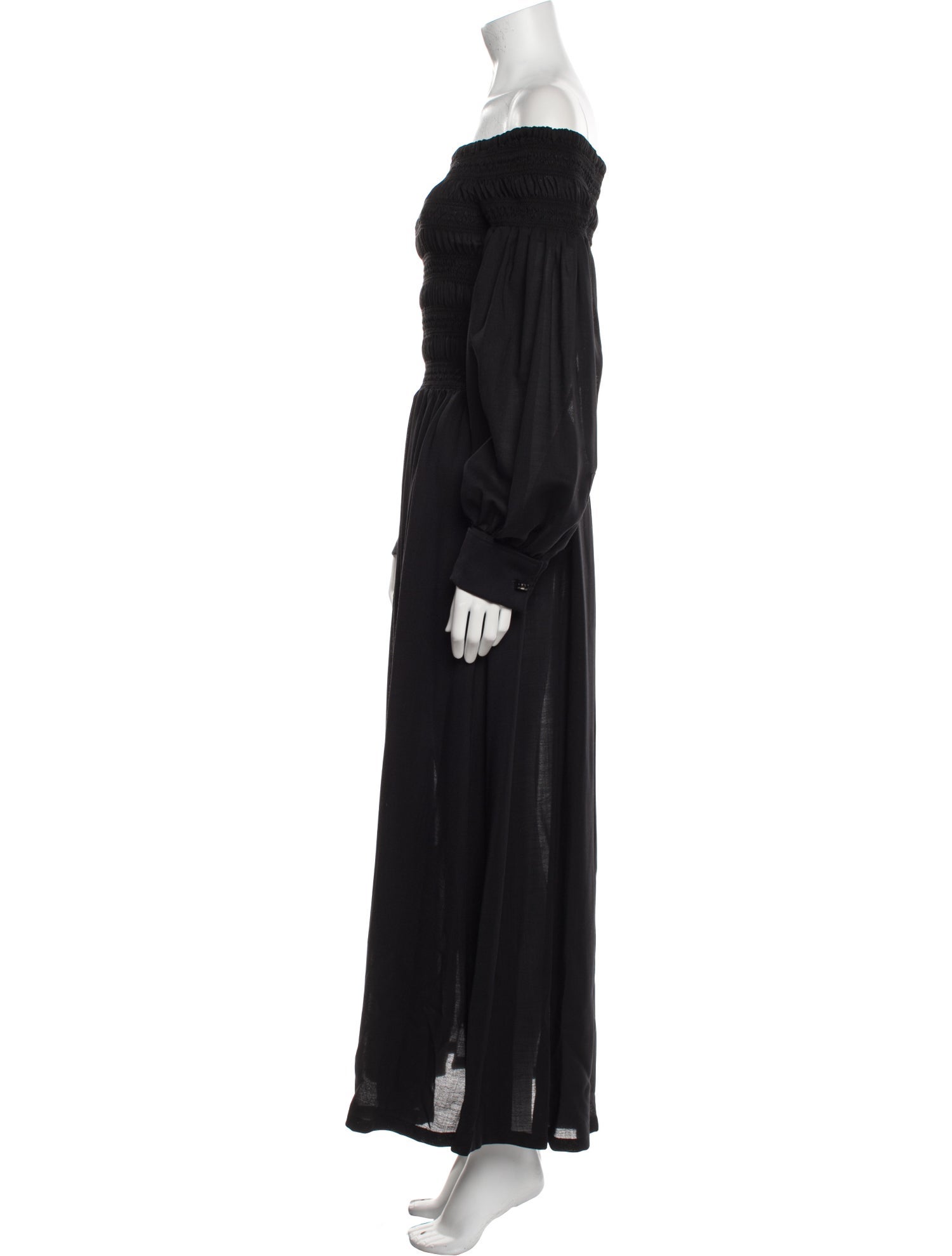 Max Mara Virgin Wool Long Dress