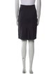 Max Mara Virgin Wool Knee-Length Skirt