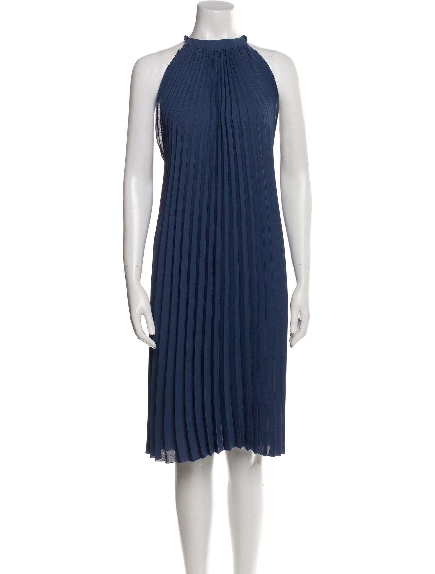 Max Mara Halterneck Knee-Length Dress