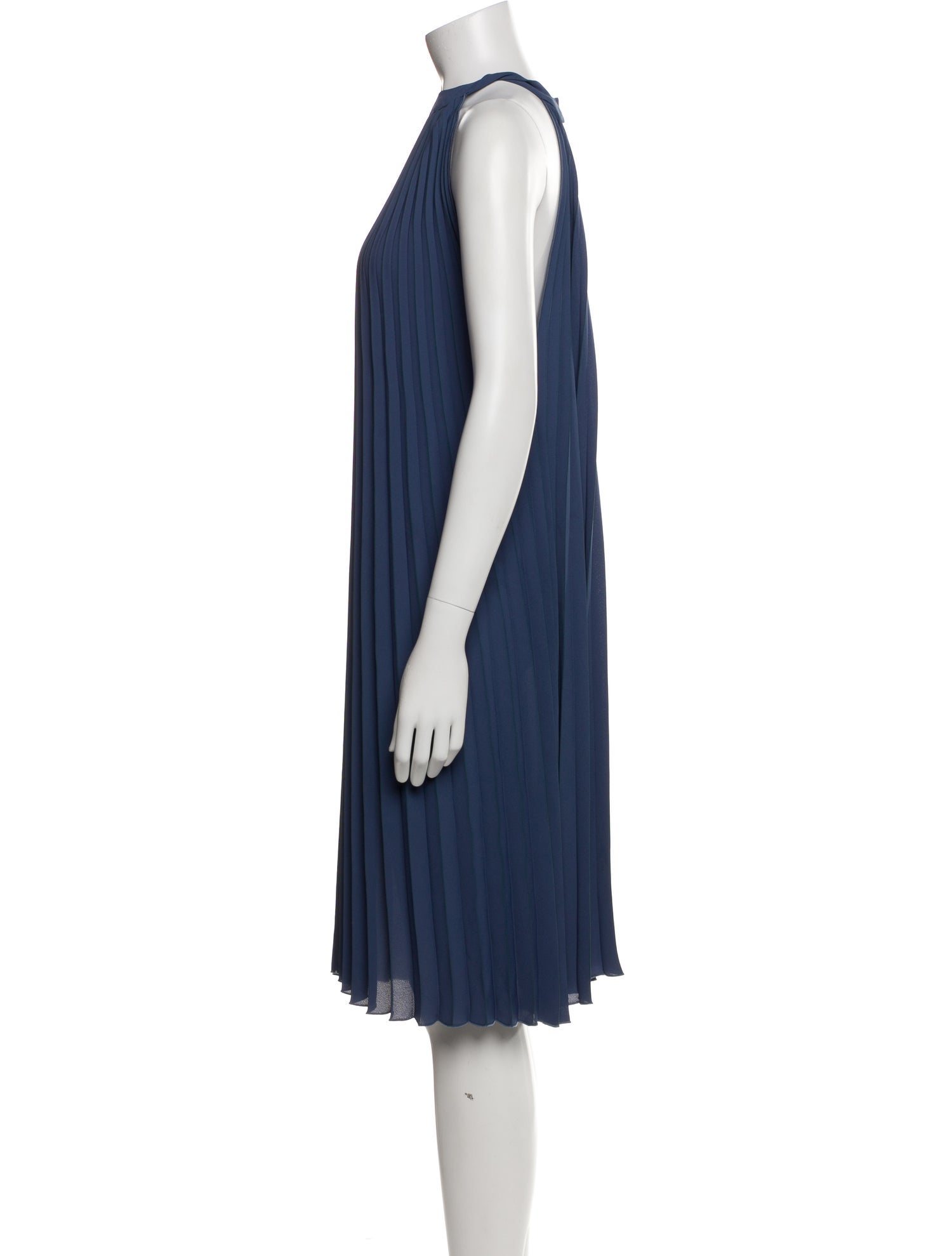 Max Mara Halterneck Knee-Length Dress