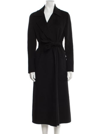 Max Mara Virgin Wool Trench Coat