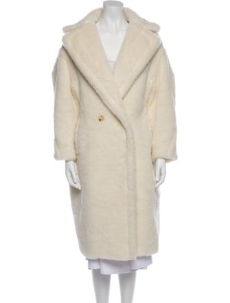 Max Mara Alpaca Faux Fur Coat