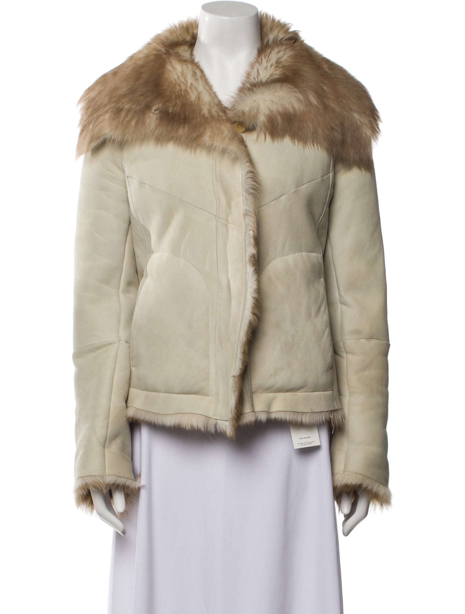 Max Mara Faux Fur Jacket