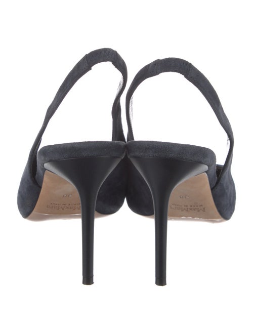 Max Mara Suede Slingback Pumps