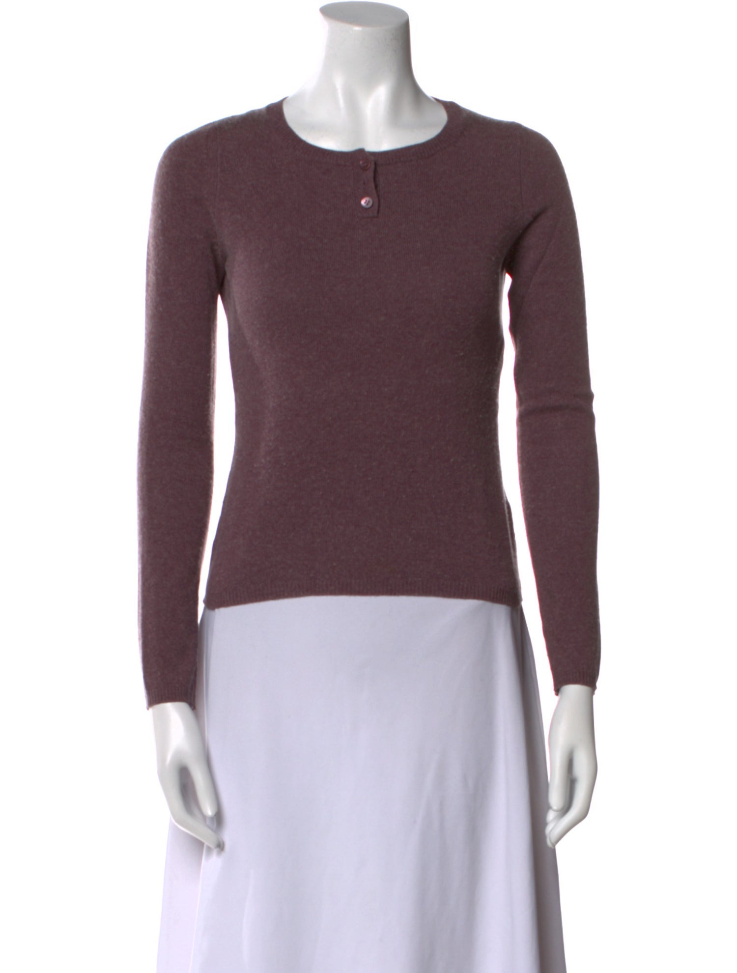 Max Mara Silk Crew Neck Sweater