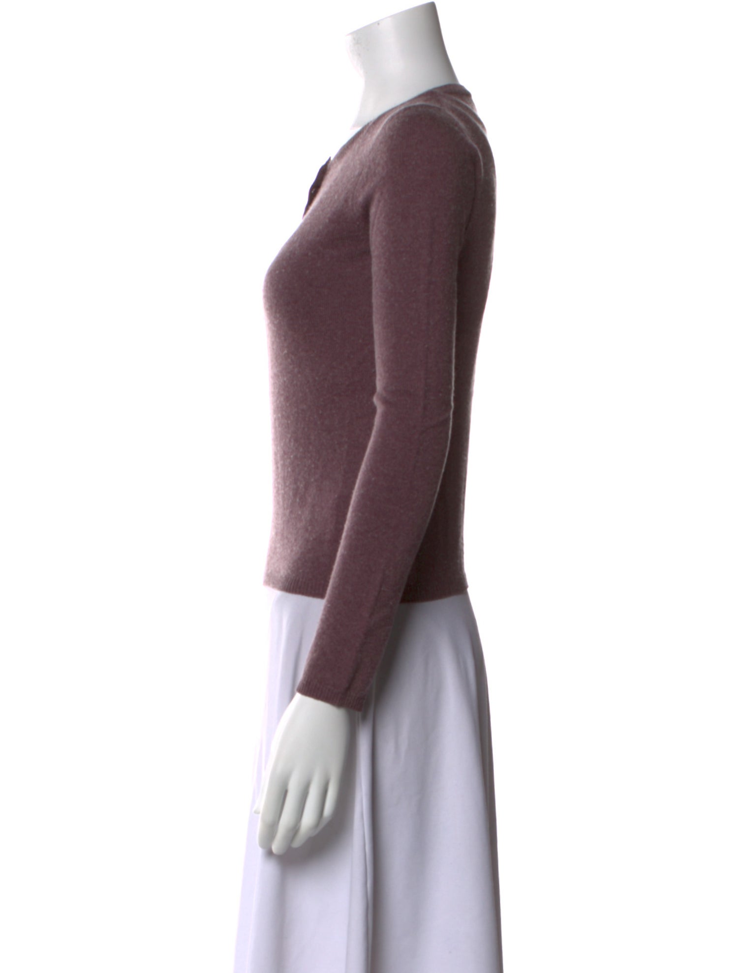 Max Mara Silk Crew Neck Sweater