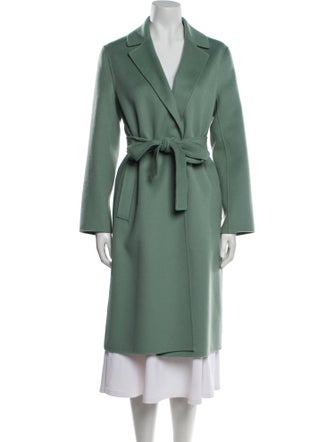 Max Mara Virgin Wool Trench Coat