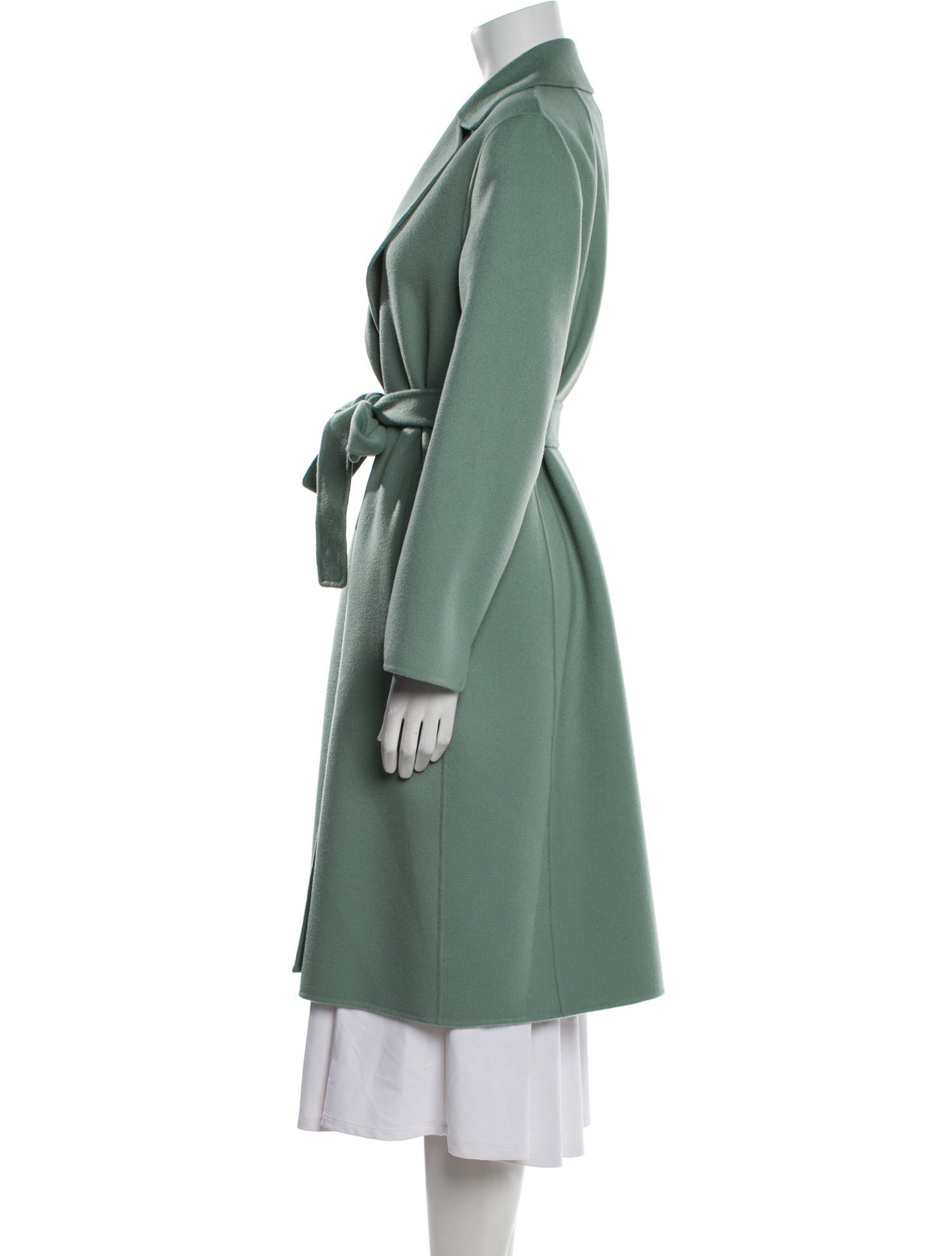 Max Mara Virgin Wool Trench Coat