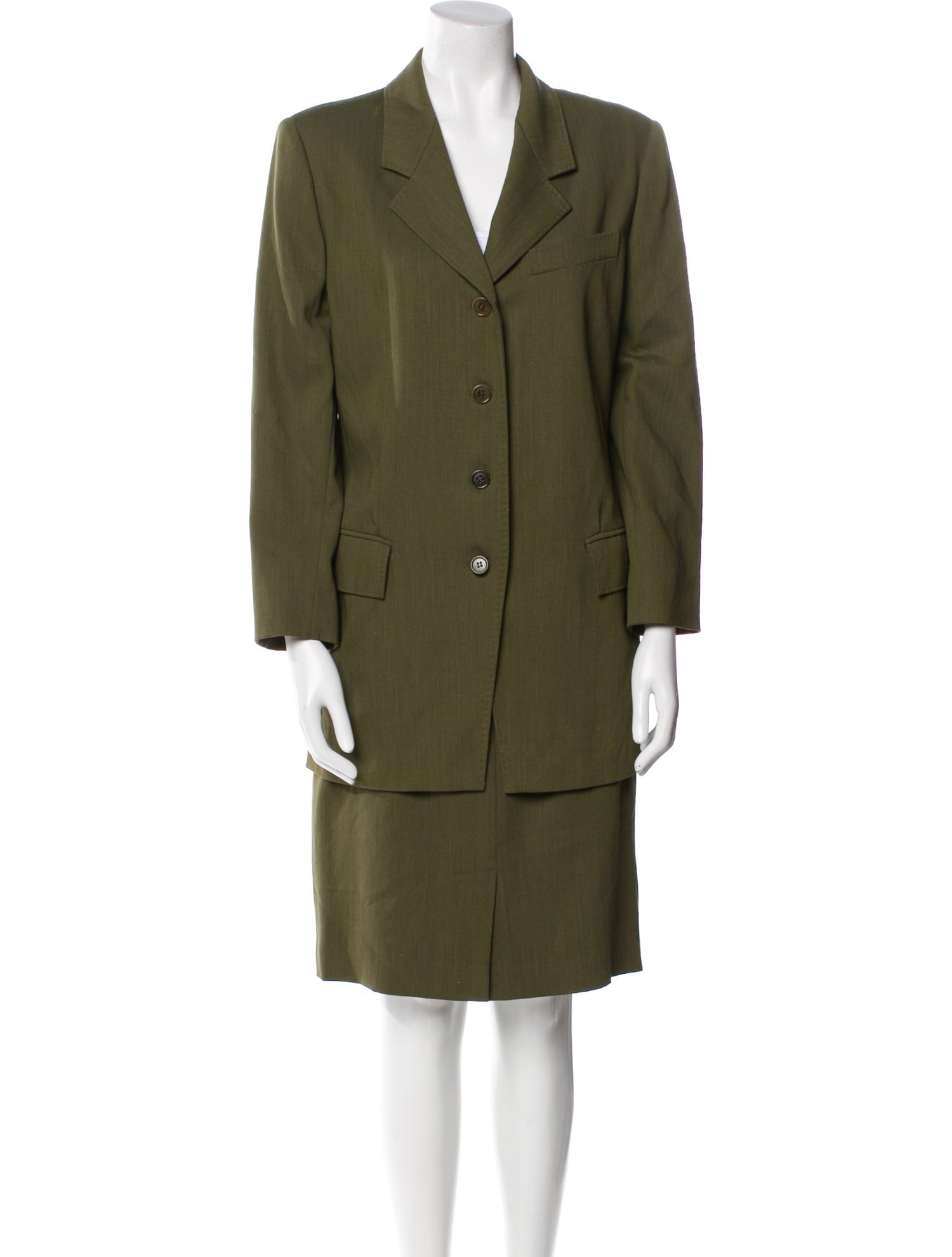 Max Mara Wool Skirt Suit