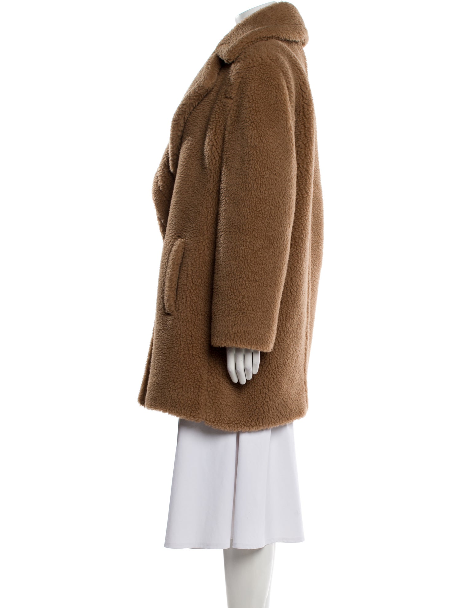 Max Mara Camel Hair Fur Coat