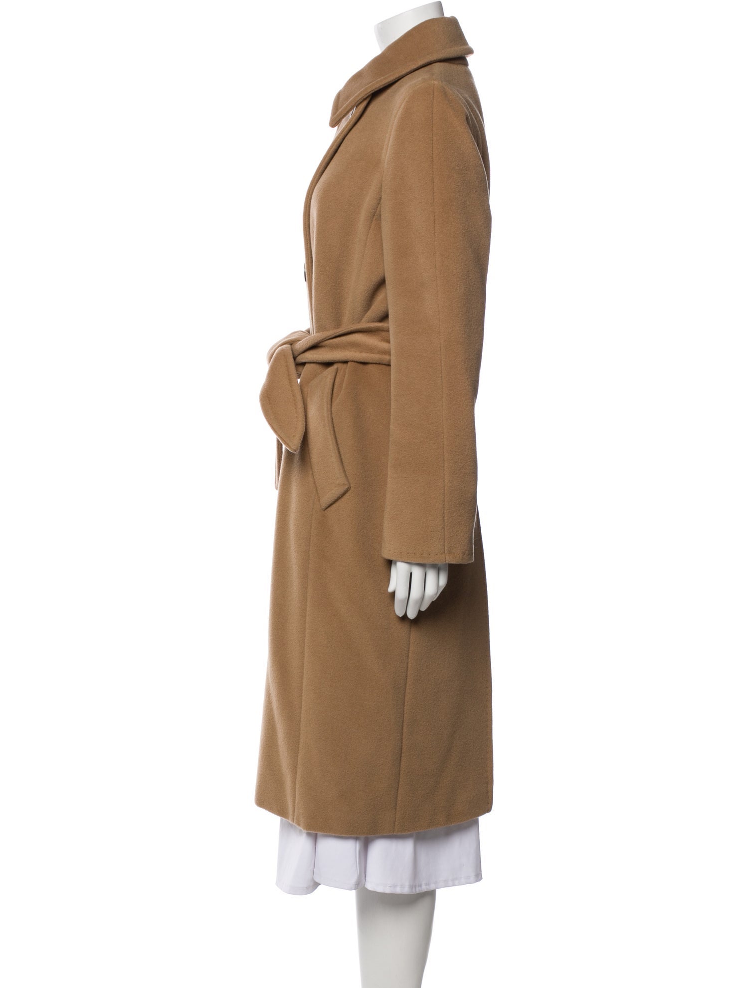 Max Mara Virgin Wool Trench Coat