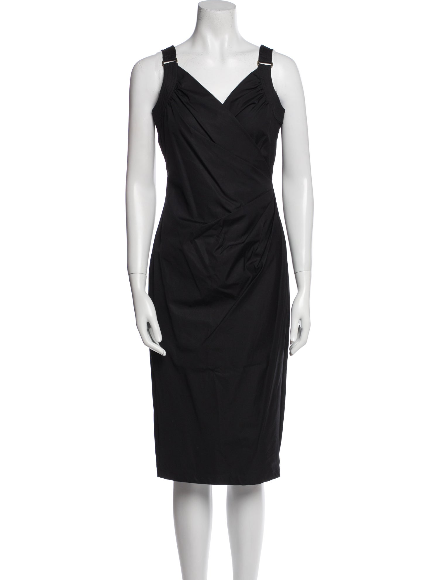 Max Mara V-Neck Midi Length Dress w/ Tags