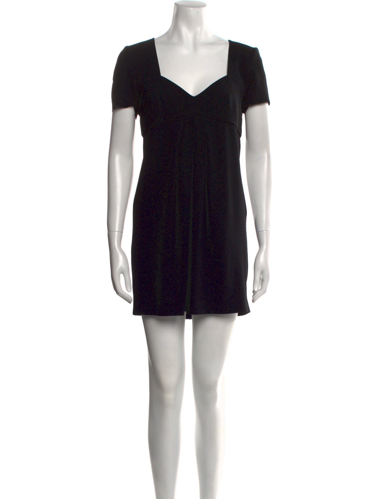 Max Mara V-Neck Mini Dress