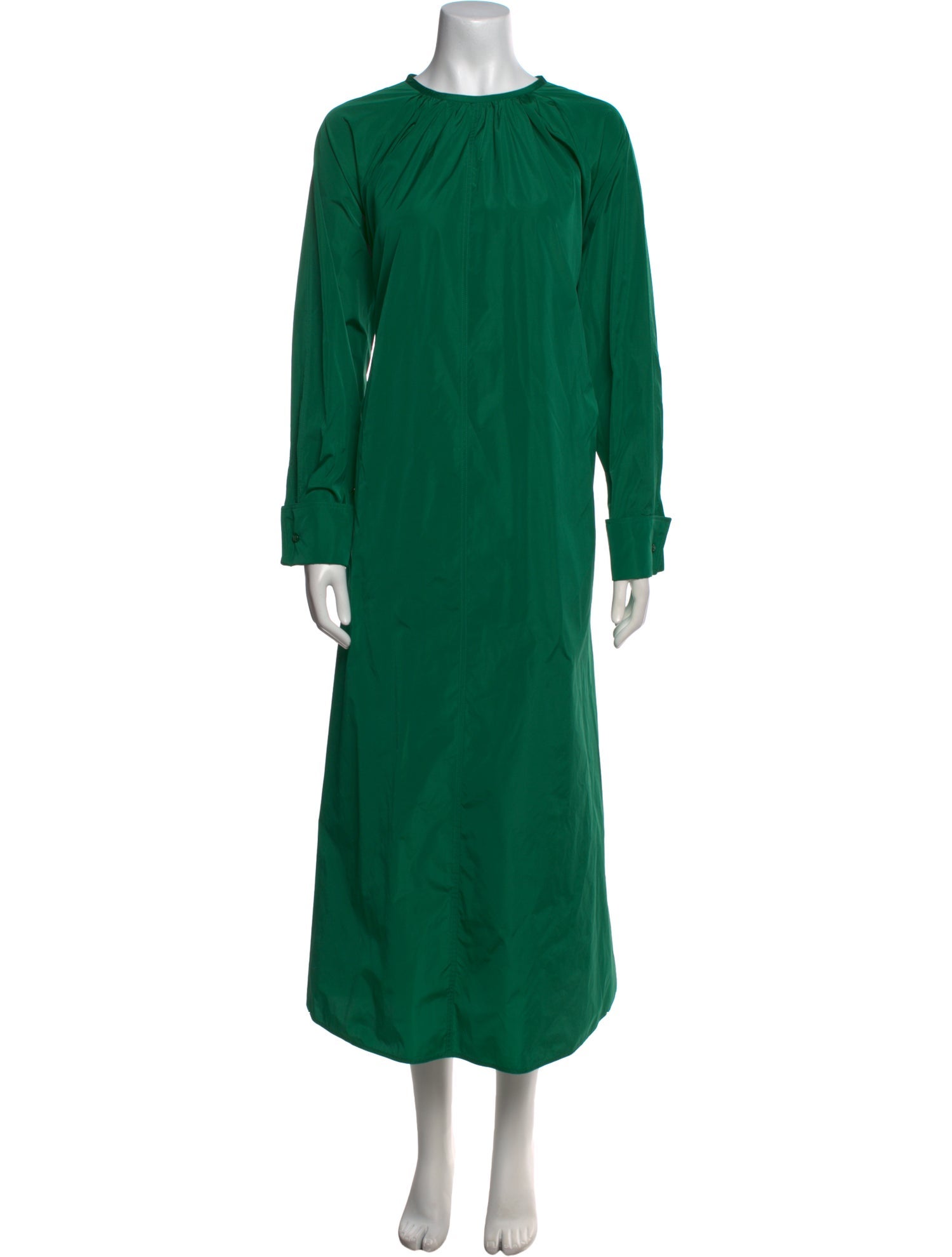 Max Mara Crew Neck Long Dress