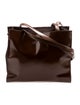 Max Mara Patent Leather Shoulder Bag